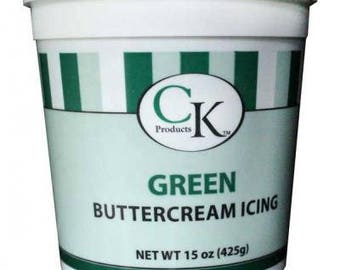 Green Buttercream Icing - CK Products - 15 oz