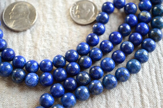 108 Lapis Lazuli Handmade Mala Beads Necklace Truth and