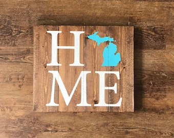 Download Home Sweet Home Michigan SVG Cut File