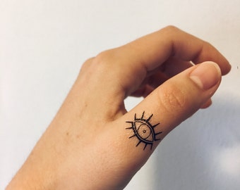 Eye Temporary Tattoo (Set of 2)