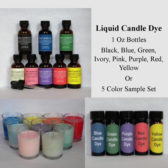 Candle Dye 1 Oz Liquid Candle Color Candle Wax Dye Sample Candle Dye 1 Oz Liquid Candle Color Candle Wax Dye Sample