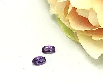Amethysts, Loose Gemstones, Genuine Amethysts , Oval Cut, Accent Stones, Jewelry Making, February Birthday