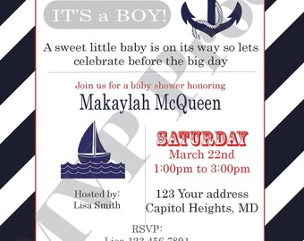 Ahoy It's A Boy!