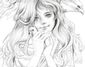 Eagle girl by M.O.M.O.G.I.R.L PDF Download file for Donation