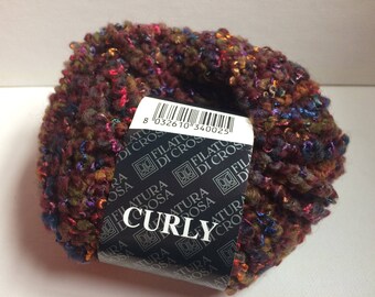 1 ball of Filatura di Crosa Curly yarn destash