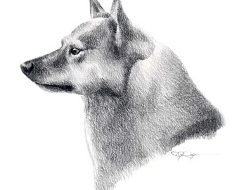  Dog pencil drawing Etsy