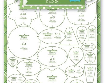 BLOOM - Sew Simple Shapes Applique Templates