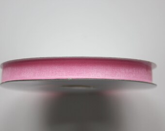3/8" Organza Ribbon - 25 yard Spool - Pink