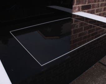4mm Nitto Jushi CLAREX Acrylic Perspex Precision thin sheetFlat 001,size 400x270mm