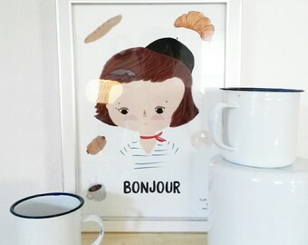 Print- Le petit Déjeuner-