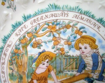 Kate Greenaway Libra Plate. Royal Doulton 1977