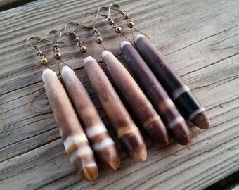 large sea urchin spine earrings / sea urchin jewelry / sea life jewelry / ocean jewelry / dangle earrings / statement earrings / HEY23Q