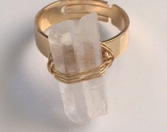 Clear Quartz Ring