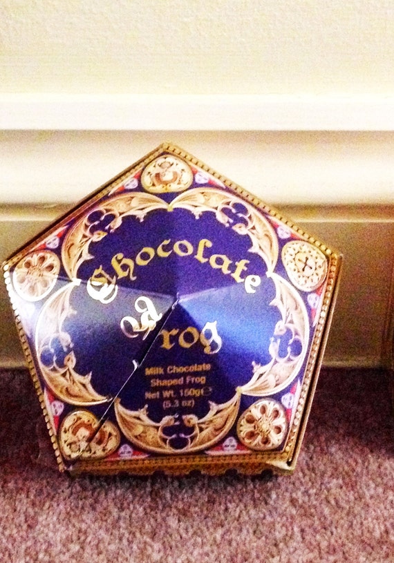 Replica of chocolate Frog box instant download print and cut