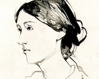 Portrait of Virginia Woolf