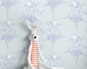 Deergarden Self-adhesive Wallpaper ( 2'x3' )