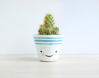Ceramic succulent planter, Ceramic planter, Succulent planter, Ceramics & pottery, Flower plant pot, Ceramic plant pot, Ceramic planters TUR