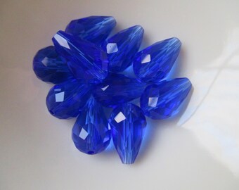 SALE **BOGO**Crystal Teardrops 10 x 15mm Your Choice of Color