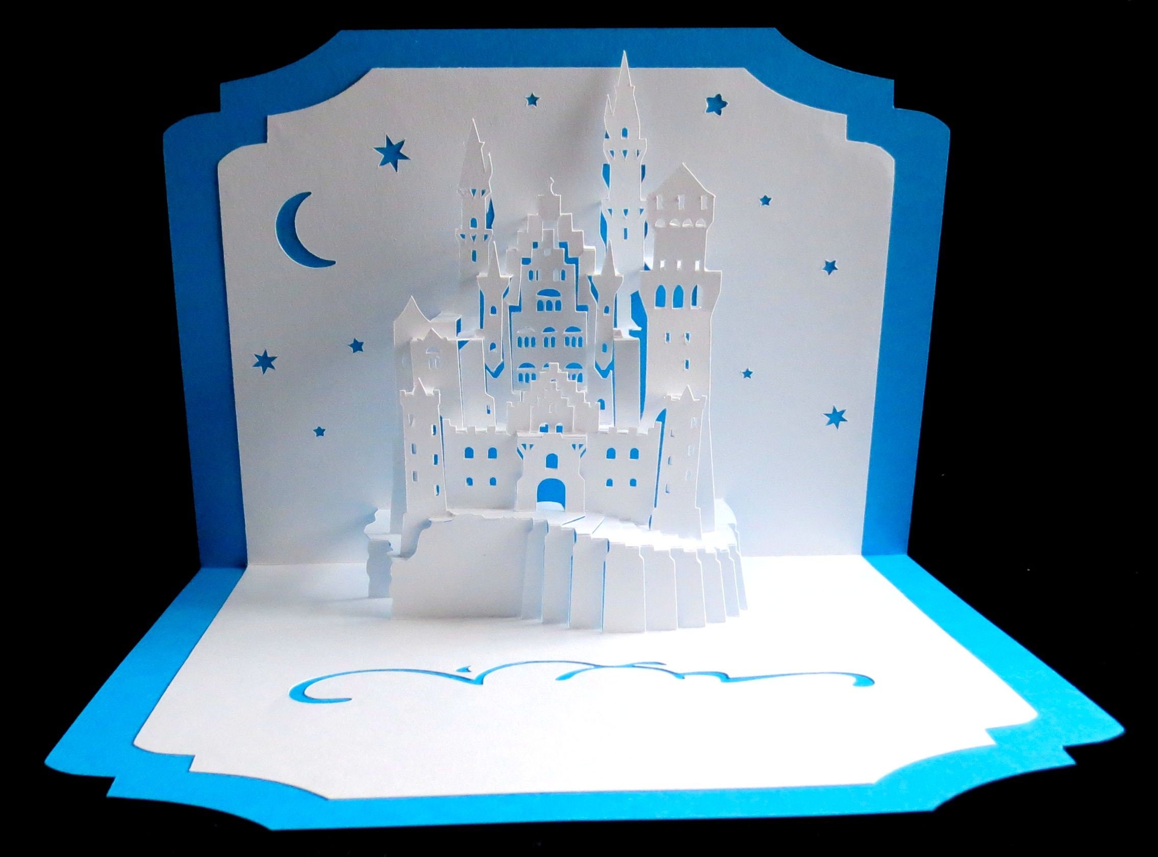 disney castle pop up