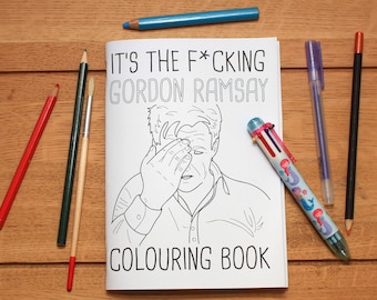 Gordon Ramsay Colouring Book