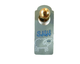 SHH Doorknob Hanger with Lamb