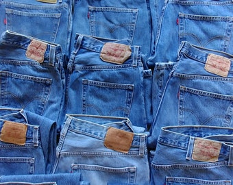 Vintage Levis 501 Jeans - All in pic. available