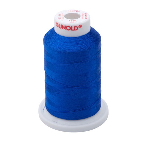 1535 Team Blue Gunold Thread 40 WT SULKY RAYON Mini King