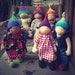 Cute little gnome/elf hats for dolls