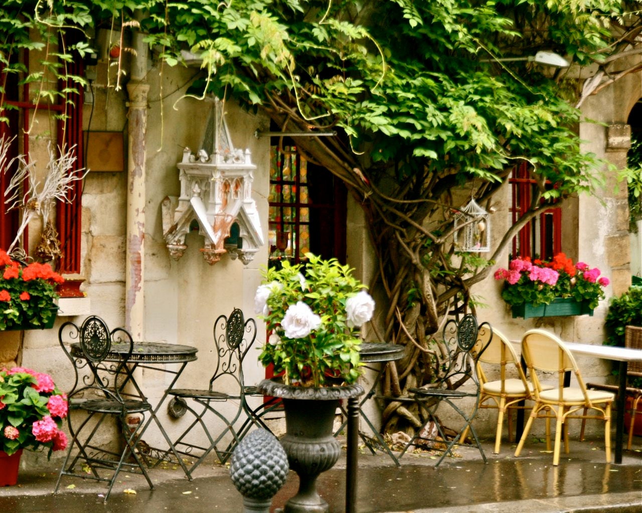 Paris Photography French Cafe Art Parisian Fine By VitaNostra