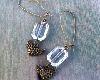 Hearts A Flutter Earrings/Boho/Hippie/Wedding
