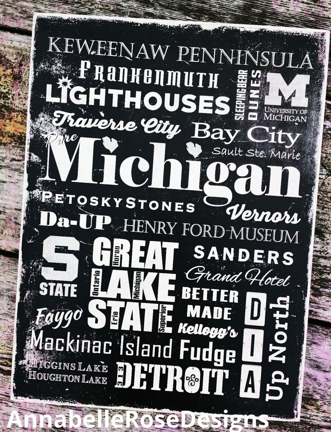 Pure MICHIGAN Cities And Attractions Word Art Great Lake Pure MICHIGAN Cities And Attractions Word Art Great Lake
