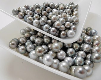 8-10mm Light Near-Round/Ovals Loose Tahitian Pearls