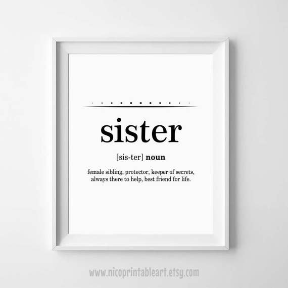 True meaning of sisterhood poem picture
