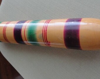 C917) Vintage Torpedo Gourd Shaker percussion