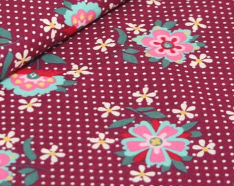Liz Scott Fabric, Domestic Bliss by Liz Scott for Moda Fabrics, 18070-11 Eggplant