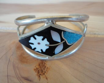 Alpaca Mexico Cuff Bracelet