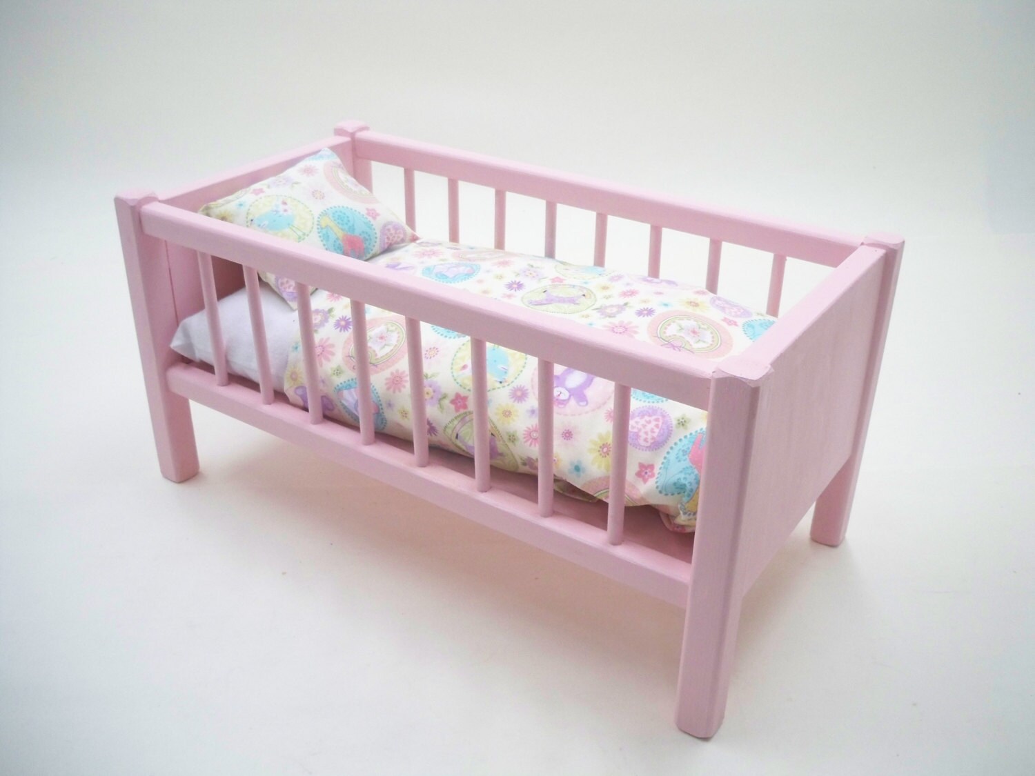 Wood Doll Bed Doll Bed American Doll Bed Doll Crib Girls
