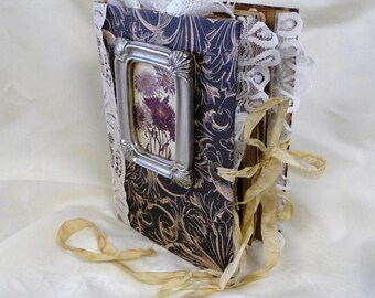 Junk Journal, Writing Journal, Diary, Keepsake Journal, Handmade Journal