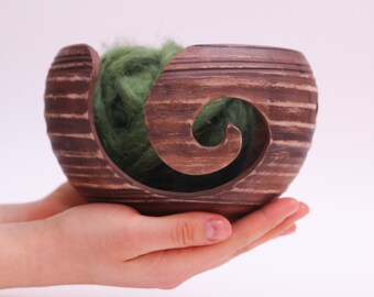 Yarn bowl, mothers day gifts, knitting bowl, handmade bowl, ceramic yarn bowl, crochet bowl, mothers day gifts, pottery bowl, gift for women