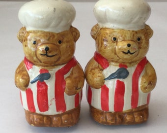 Vintage Ceramic Salt And Pepper Shakers