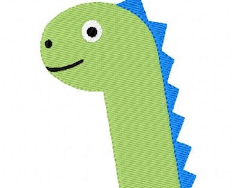 Embroidery Design, Dinosaur Dino Head Single // Joyful Stitches
