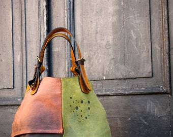 Oversized Bag ladybuq woman design bag Alicja whiskey