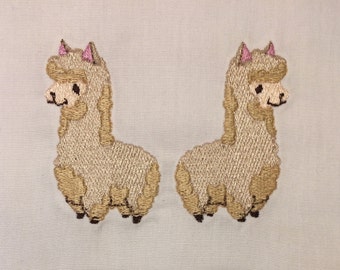 Pack-a Alpaca machine embroidery design 4x4