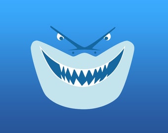 Free Free 67 Shark Face Svg SVG PNG EPS DXF File