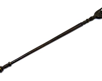 Vintage collectible brass back scratcher brass gift body scratcher - Personalized Brass Back Scratcher - Indian Vintage Back Scratcher. i5-3
