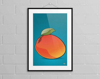 Wall Art: Fruit, Mango, Tropical, Delicious, Juicy