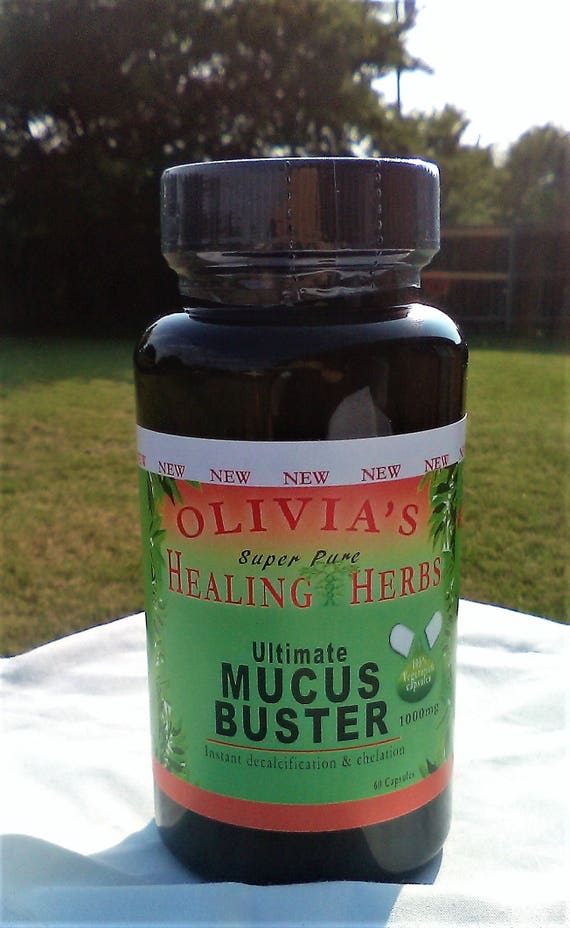 Dr. Sebi inspired MUCUS BUSTER 60CT