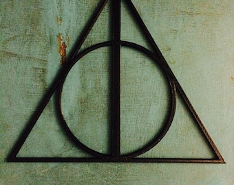 Harry Potter Deathly Hallows Symbol wall hang
