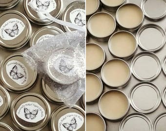 Naturally Naked Vegan Lip Balm! Only THREE Ingredients! The Most Basic of Lip Balms!