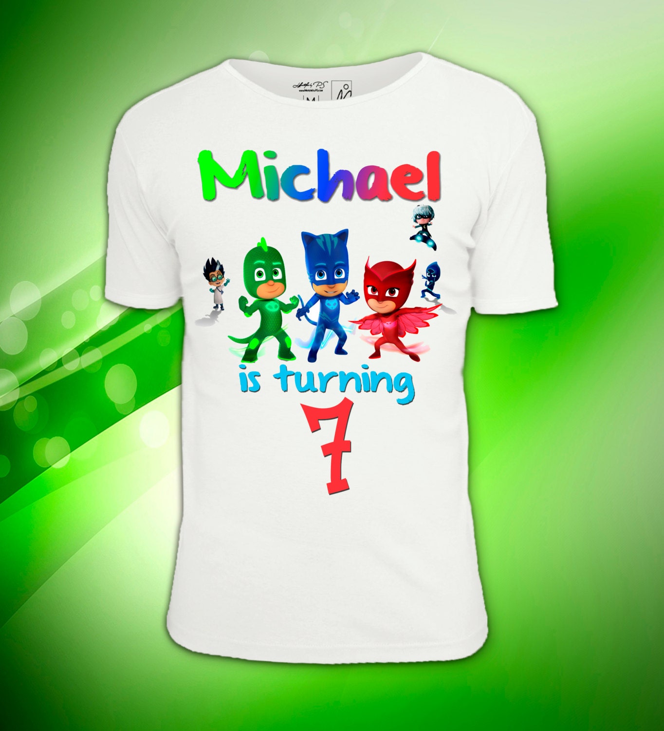 Digital filePJ Masks Boy TShirt PJ Masks Iron On Transfer